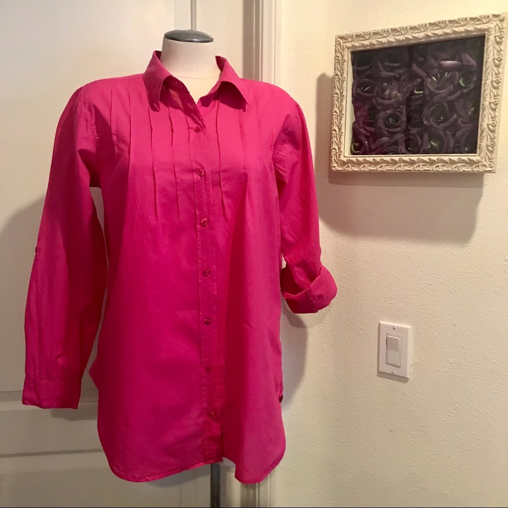 Company One / Button Shirt~Pretty In Pink